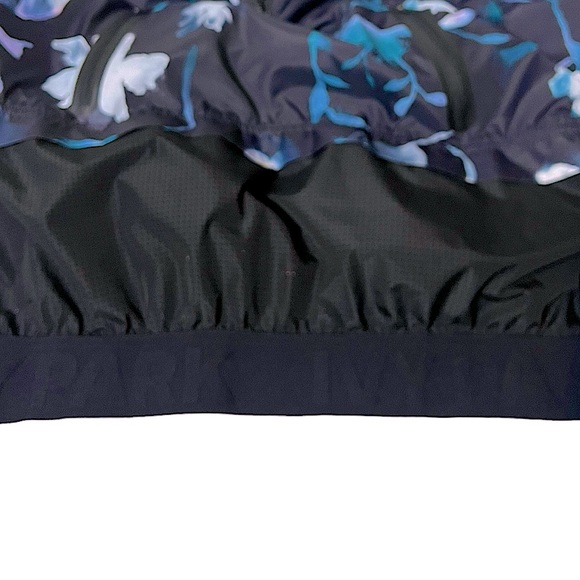 Ivy Park Ink Cloud Hoodie Pullover Oversized Windbreaker Track Jacket - Picture 9 of 11